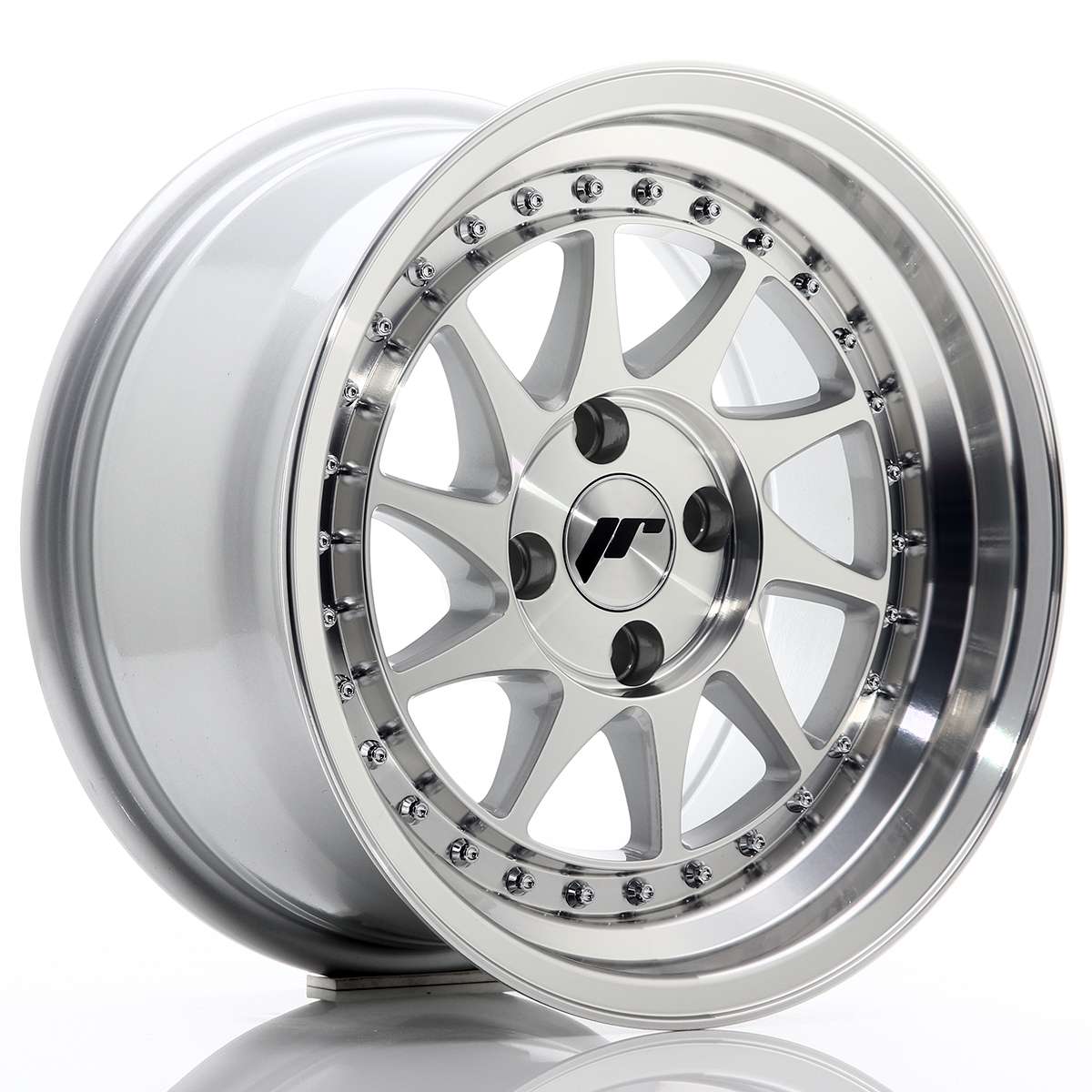 jr-wheels-jr26-15x8-et5-4x100-silver-machined-face-japan-racing-jr26