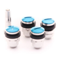 Set of Flat aluminum air valves JR v1 - BLUE