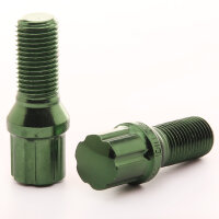 Japan Racing JB1 Bolts 12x1,5 Green