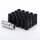 Forged Steel Japan Racing Lugnuts / Radmuttern JN1 12x1,25 Schwarz