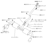 HKS Legamax Auspuffanlage - Mazda RX8