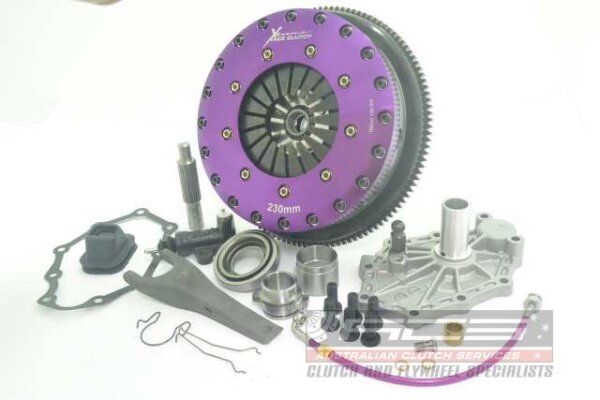 Xtreme Clutch Zweischeibenkupplung organisch - Nissan Skyline R33 GTR / R34 GTT