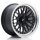 JR Wheels JR10 15x8 ET20 4x100/108 Matt Black w/Machined Lip