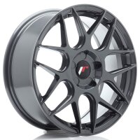 JR Wheels JR18 17x7 ET20-40 5H BLANK Hyper Gray