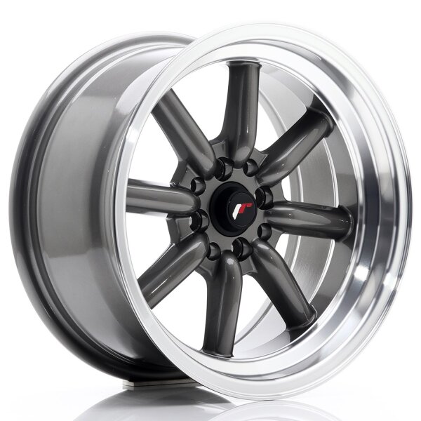 JR Wheels JR19 16x8 ET0 4x100/114 Gun Metal