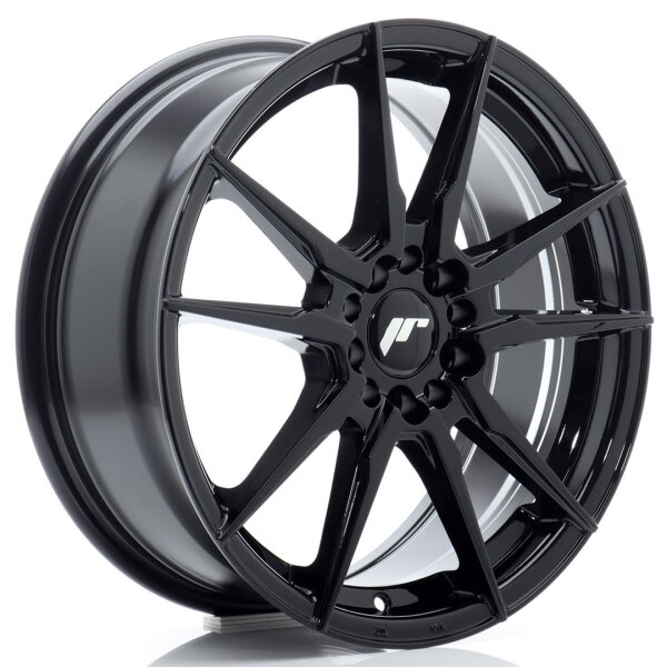 JR Wheels JR21 17x7 ET40 5x108/112 Gloss Black