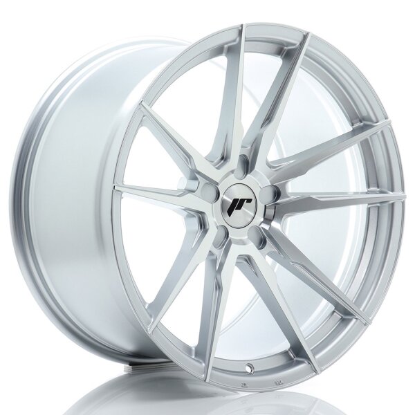 JR Wheels JR21 20x11 ET15-45 5H BLANK Silver Machined Face