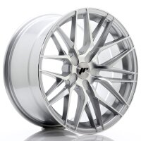 JR Wheels JR28 18x9,5 ET20-40 5H BLANK Silver Machined Face