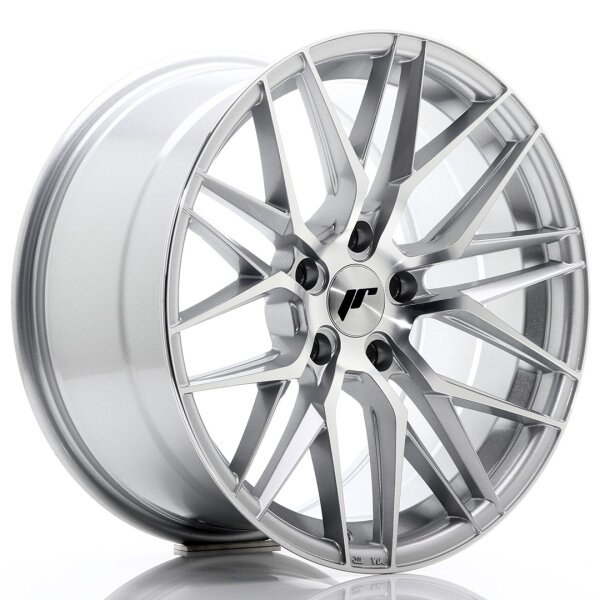 JR Wheels JR28 18x9,5 ET35 5x120 Silver Machined Face