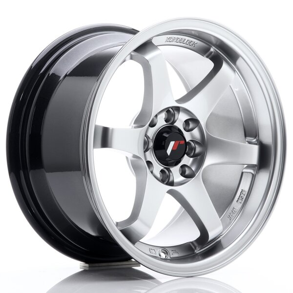 JR Wheels JR3 15x8 ET25 4x100/108 Hyper Silver