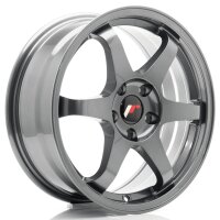 JR Wheels JR3 17x7 ET40 4x100 Gun Metal