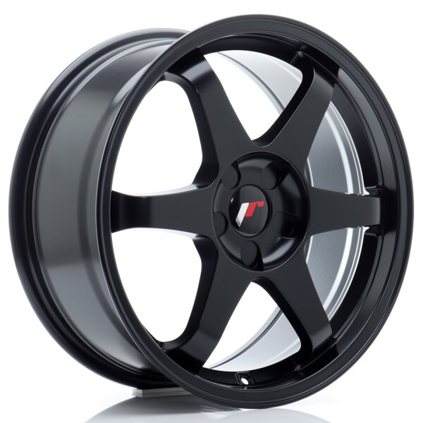 JR Wheels JR3 18x8 ET20-45 5H BLANK Matt Black