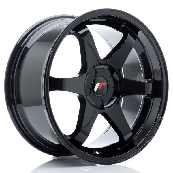 JR Wheels JR3 18x9 ET15-40 5H BLANK Gloss Black