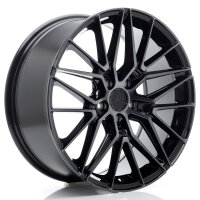 JR Wheels JR38 19x8 ET40 5x112 Black Machined w/Tinted Face