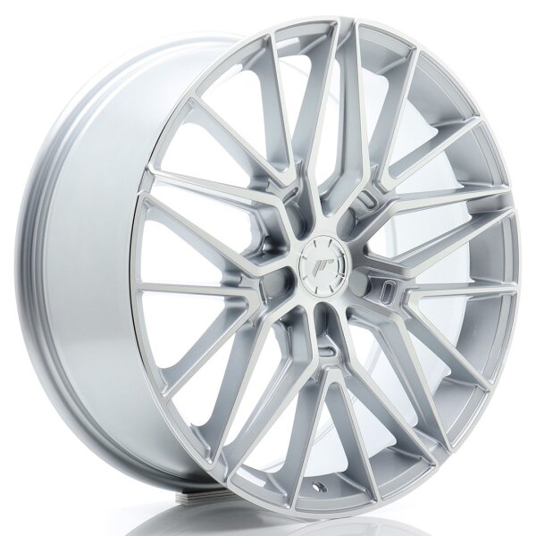 JR Wheels JR38 20x9 ET20-51 5H BLANK Silver Machined Face