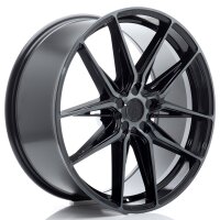 JR Wheels JR44 21x9 ET20-40 5H BLANK Black Machined...