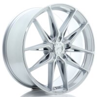 JR Wheels JR44 21x9 ET20-40 5H BLANK Silver w/ Machined Face