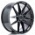 JR Wheels JR44 22x9 ET15-35 5H BLANK Black Machined w/ Tinted Face