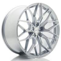 JR Wheels JR46 20x10 ET20-46 5H BLANK Silver w/ Machined...