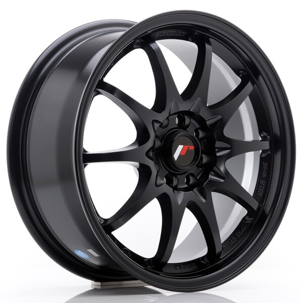 JR Wheels JR5 16x7 ET30 4x100/108 Matt Black