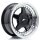 JR Wheels JR6 15x7 ET20-35 4H BLANK Gloss Black w/Machined Lip