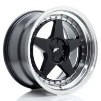 JR Wheels JR6 18x10 ET0-25 5H BLANK Gloss Black...