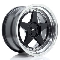 JR Wheels JR6 18x10,5 ET0-25 5H BLANK Gloss Black w/...