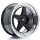 JR Wheels JR6 18x9 ET20-35 5H BLANK Gloss Black w/Machined Lip