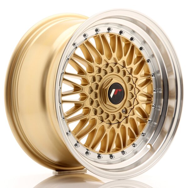 JR Wheels JR9 17x8,5 ET35 5x112/120 Gold w/Machined Lip