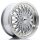 JR Wheels JR9 18x8 ET35-40 BLANK Silver w/ Machined Lip