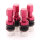 Set of Aluminum air valves JR v2 - RED